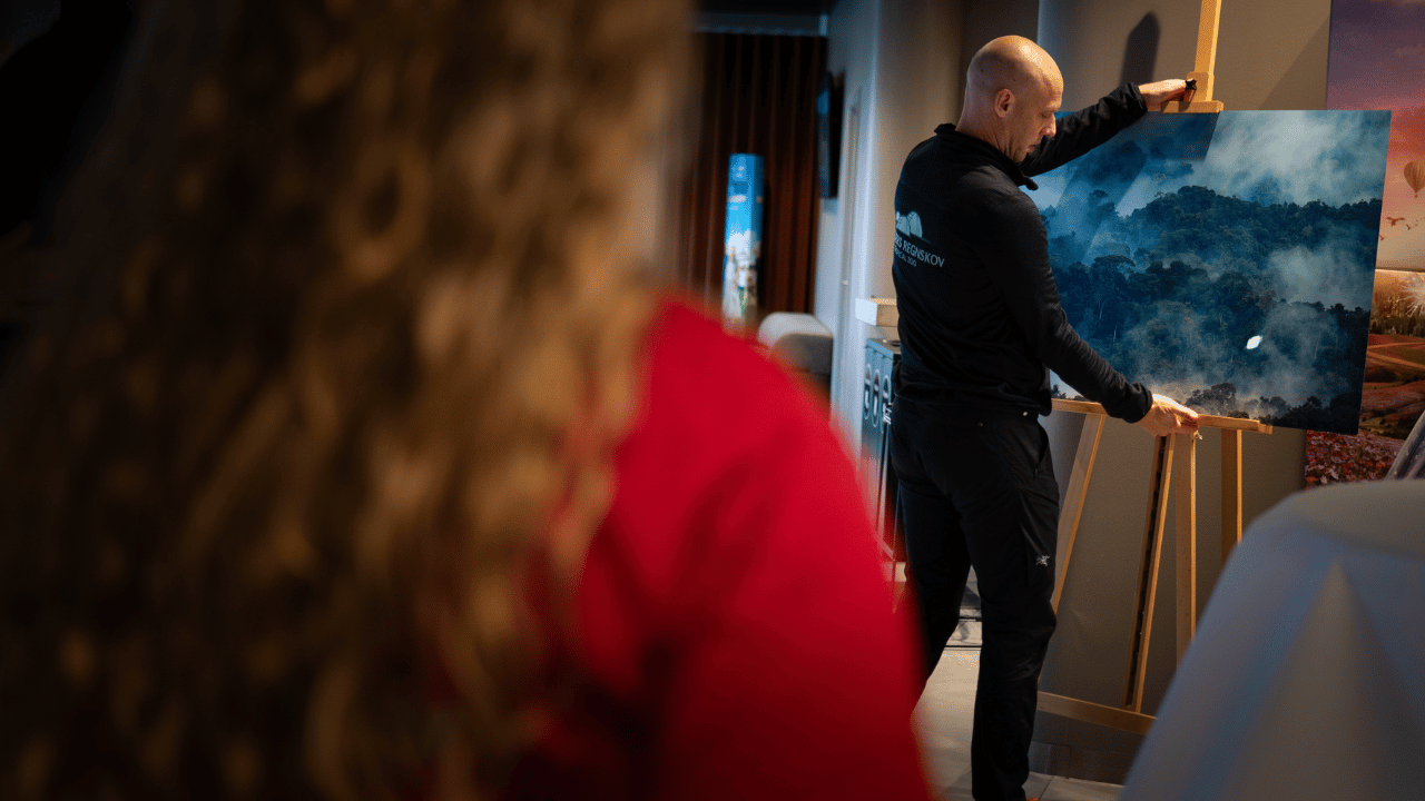 Rådgivning om ChromaLuxe print hos Nordic Digital Lab