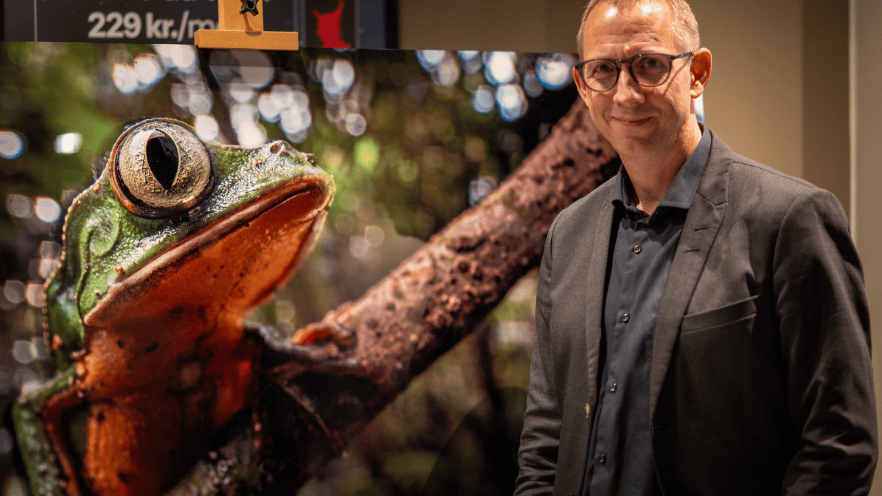 Naturfotograf Chien Lee motiv printet på High Gloss ChromaLuxe