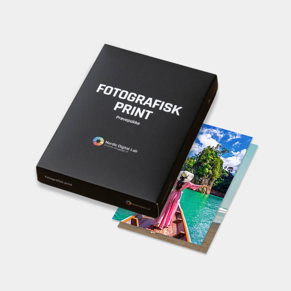 Fotografisk print - Prøvepakke