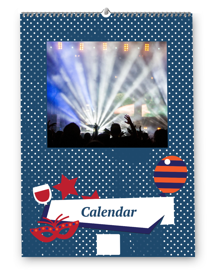 Center Fold Calendar