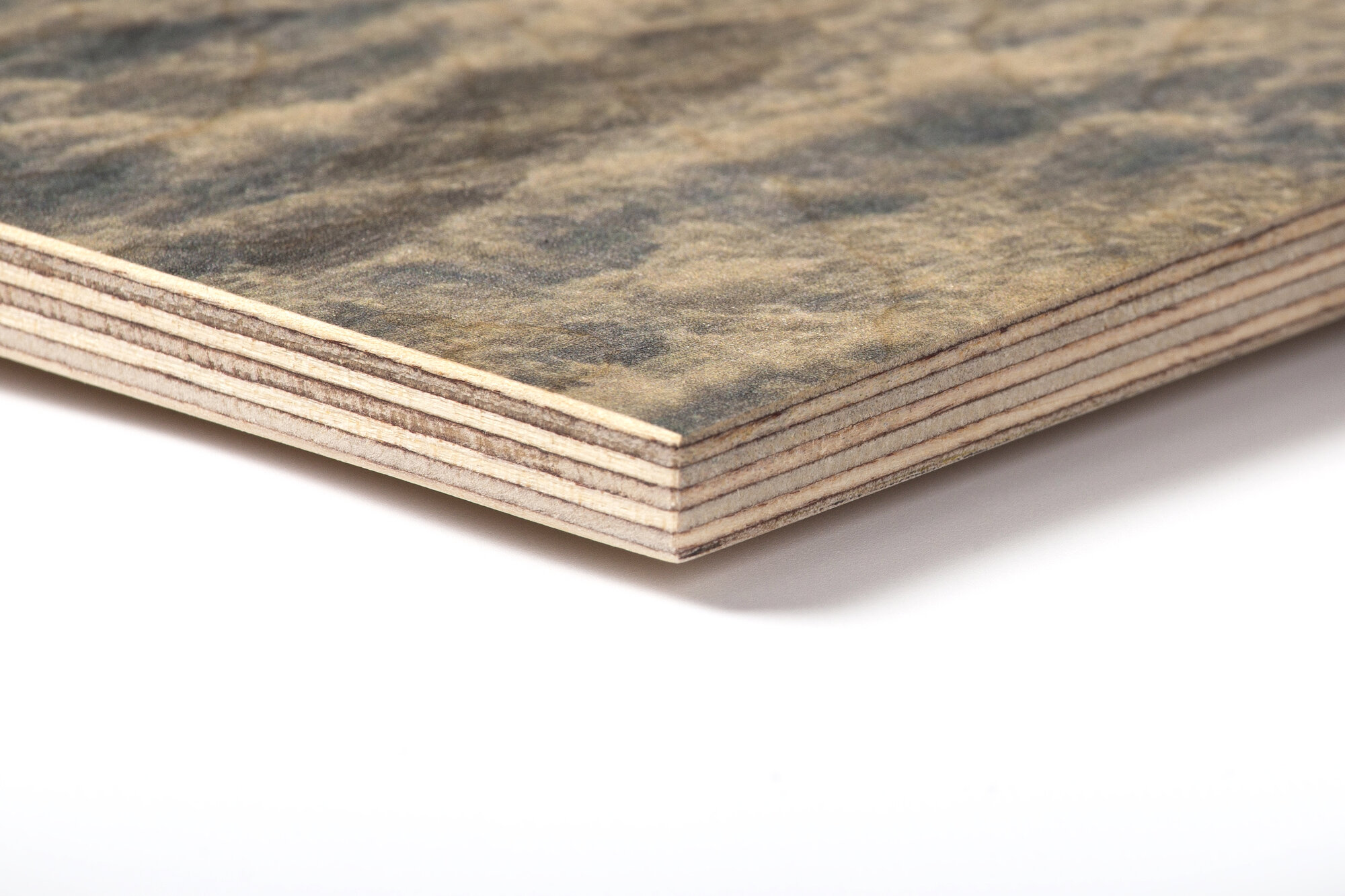 Birch veneer with print 9 mm