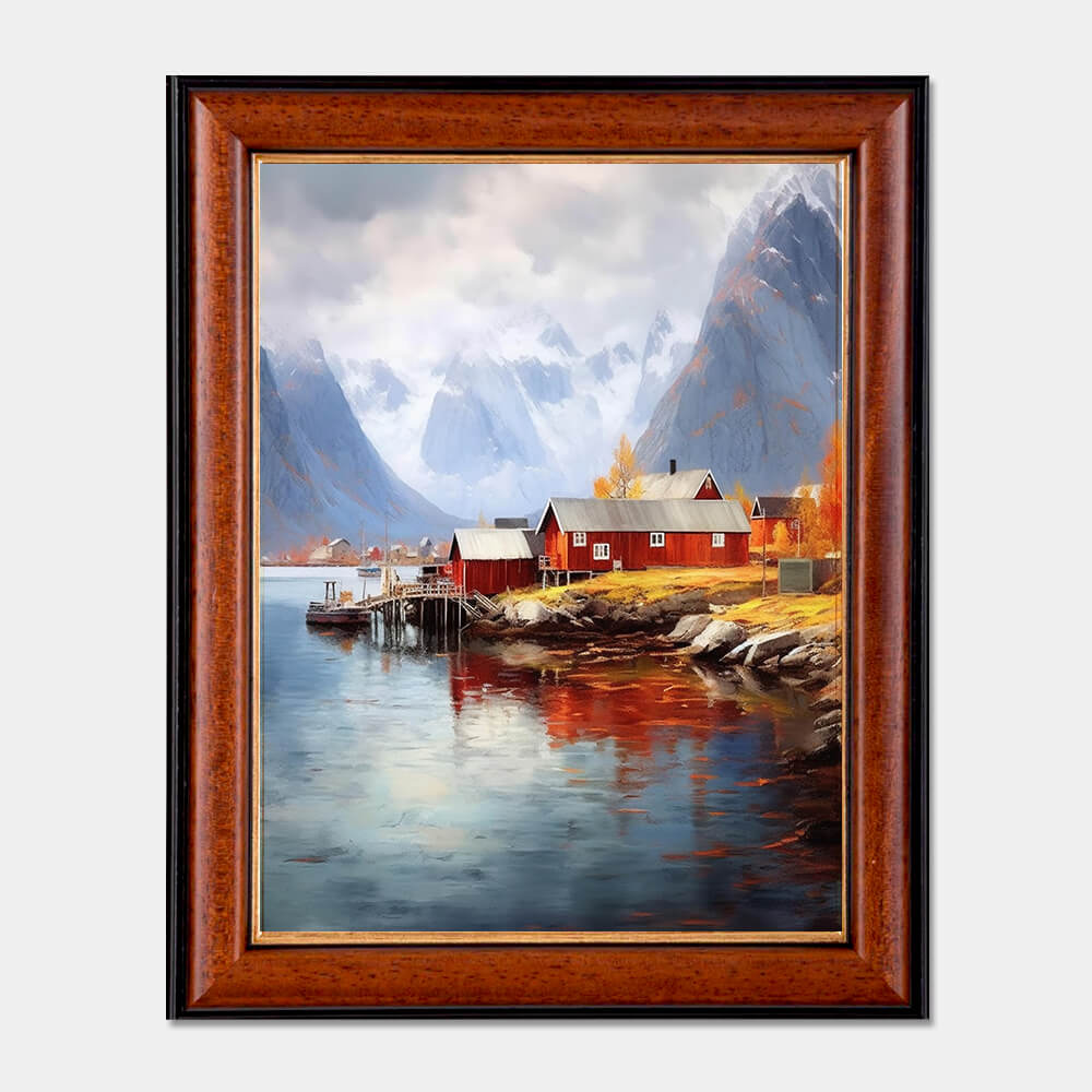 Flot træramme, 30 mm