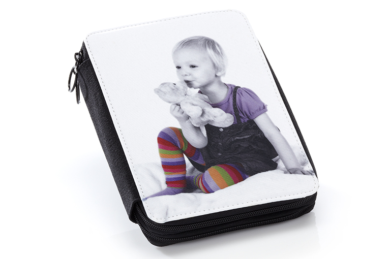 Pencil case with contents