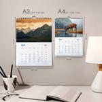 Vægkalender med topophæng 2