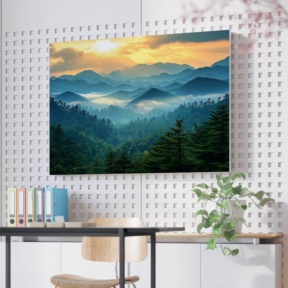 Akustikprint 40 mm, uden ramme 3