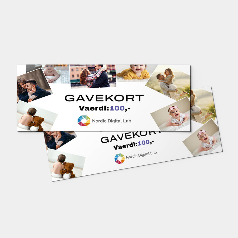 Gavekort 100,- 2