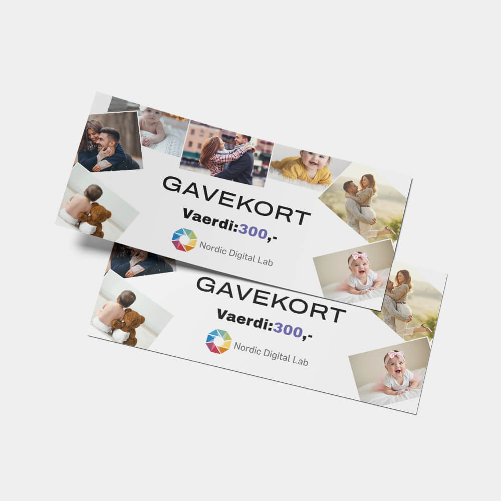 Gavekort 300,- 2
