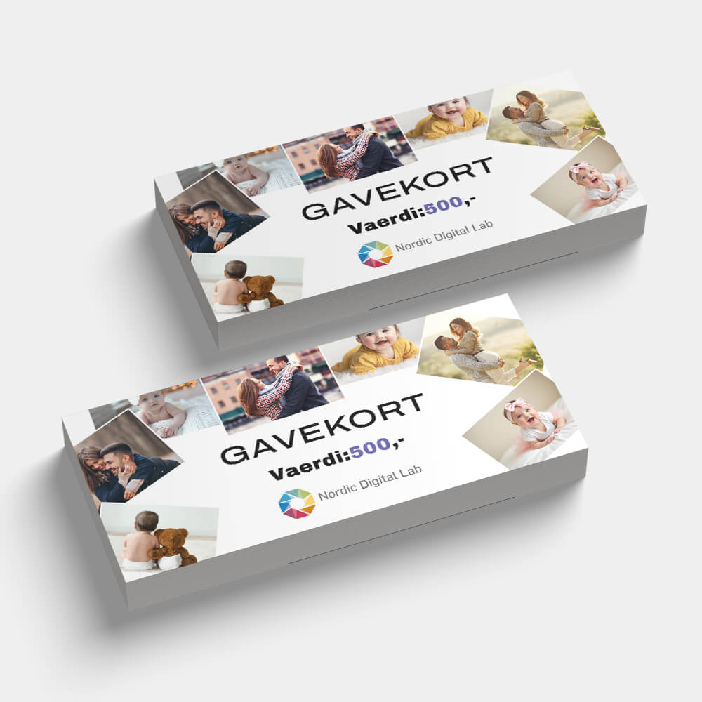 Gavekort 500,- 2